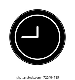 wall clock vector illustration