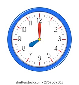 wall clock vector illustration