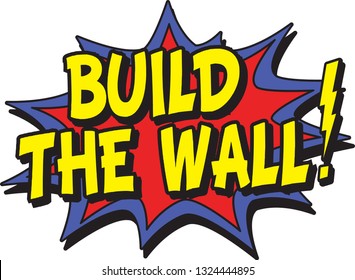 wall comic burst
