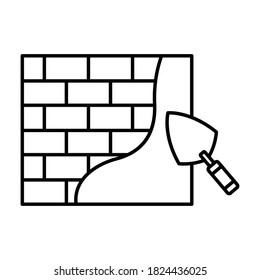 
Wall construction Vector Icon which can easily modify or edit
