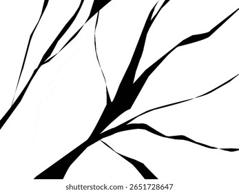 wall crack illustration vector eps