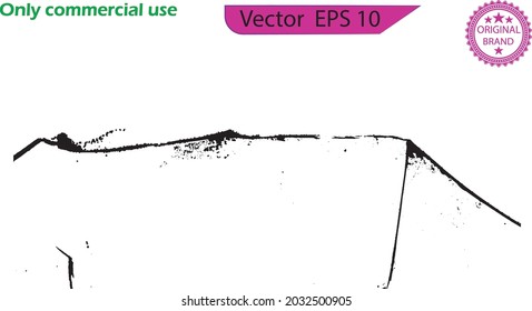 Wall cracks. Broken glass, bullet design element.  Fracture surface ground, cleft broken collapse illustration. Rift on surface set on the checkered background. Crack on the wall or on the ice vector