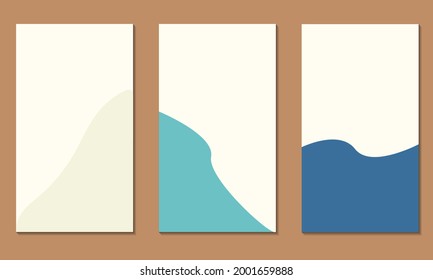 wall decor simple design aesthetic artistic vector