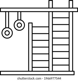 Wall Decoration Concept Vector Icon Design, Interior design Symbol, Home Office decoration Sign, Residential and Commercial Decor Elements stock illustration