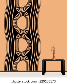 Wall decoration, modern concept