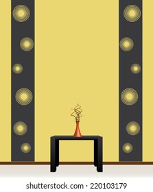 Wall decoration, modern concept