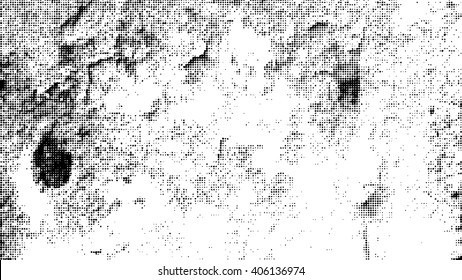 Wall distress overlay texture for your design. Vector Illustration .