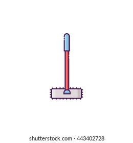 Wall Duster Icon Illustration