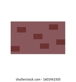 Wall in Flat Design Style
