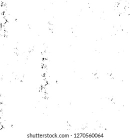 Wall fragment with scratches and cracks. Overlay grunge illustration over any design. Abstract grainy background with vintage effect