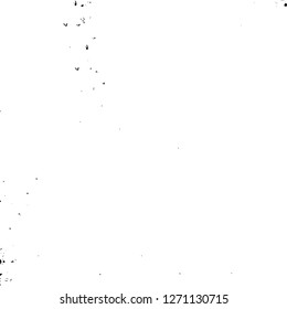 Wall fragment with scratches and cracks. Overlay grunge illustration over any design. Abstract grainy background with vintage effect