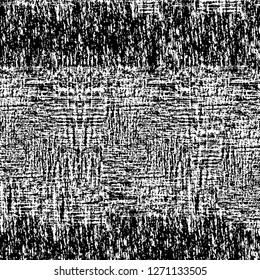 Wall fragment with scratches and cracks. Overlay grunge illustration over any design. Abstract grainy background with vintage effect