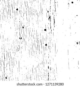 Wall fragment with scratches and cracks. Overlay grunge illustration over any design. Abstract grainy background with vintage effect