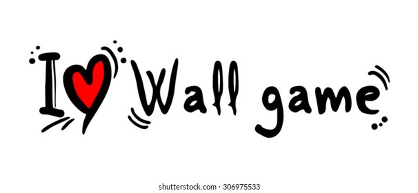 wall game love
