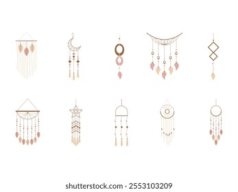 Wall Hanging Decoration Element Set 