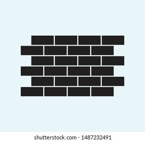 Wall icon ,construction icon vector sign