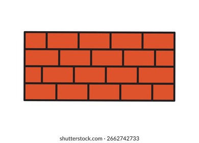 Wall icon illustration isolated vector sign symbol