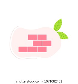 Wall icon illustration vector symbol