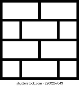 Wall-Symbol, Logo oder Symbol
