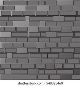 Wall Icon in trendy flat style isolated on grey background. Wall brick symbol for your web site design, logo, app. Vector illustration.