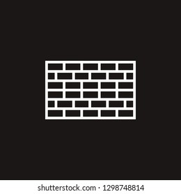 wall icon. wall vector design. sign design
