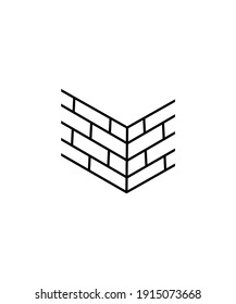 icono de pared,icono de mejor línea vector.