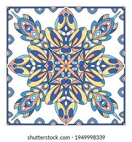 Wall islamic ornament icon. Hand drawn and outline illustration of Wall islamic ornament vector icon for web design