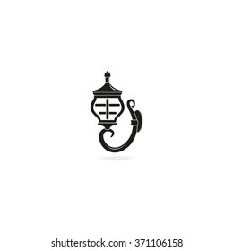 Wall light icon. Sconce illustration.