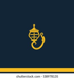 Wall light icon. Sconce illustration.