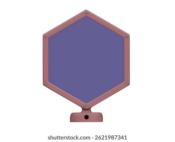 Icono de espejo de pared Ilustración 3D Render