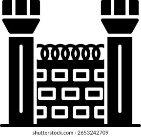 Parede Novo Vetor de Design de Ícone Criativo