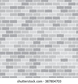 Wall on grey background. Stonewall modern interior. Vector wallpaper template. Bricks texture abstract grunge background. Old grey bricks wall. Banner design concept. Square format.