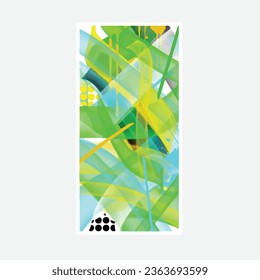 wall painting abstract mural street art packaging color splash background vector