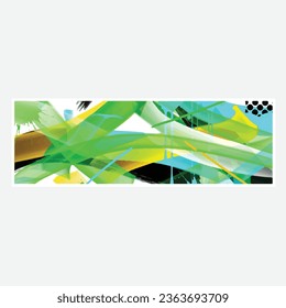 wall painting abstract mural street art packaging color splash background vector