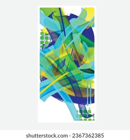 wall painting abstract mural street art packaging color splash background vector	