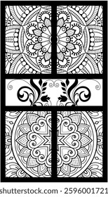 wall panel laser cut design for room decorative