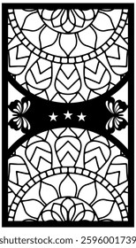 wall panel laser cut design for room decorative