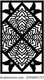 wall panel laser cut design for room decorative