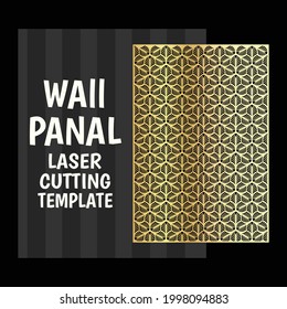 Plantilla de corte láser de panel de pared fácil de redimensionar el uso al exterior y al interior de su casa  