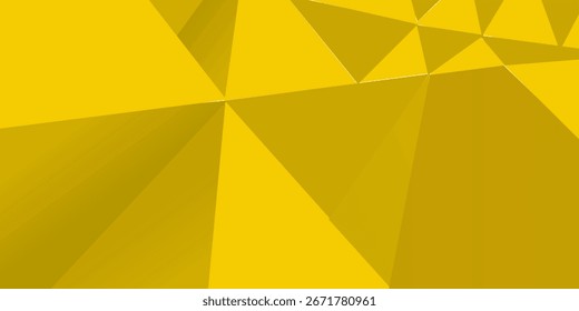 Wall of paper prisms, abstract background made of prisms. 3D render illustration

