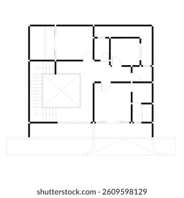 wall plan layout for residential house