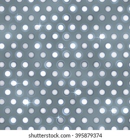 wall retro light banner. Seamless. Vector illustration