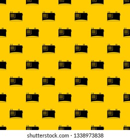 Wall router pattern seamless vector repeat geometric yellow for any design