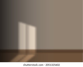 wall shadow window background vector