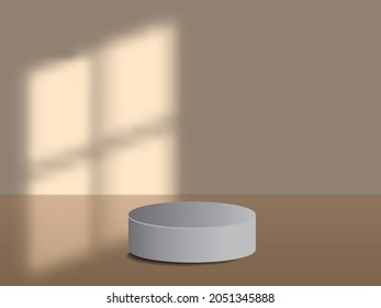paro vectorial de diseño de ventana de sombra de pared