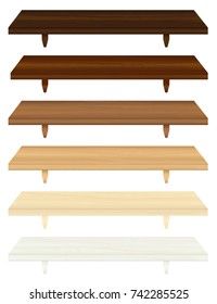 Wall shelves