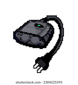 wall smar plug game pixel art retro vector. bit wall smar plug. old vintage illustration