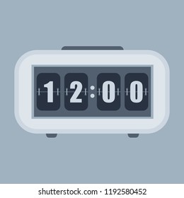 Wall or Table flip clock, number counter template