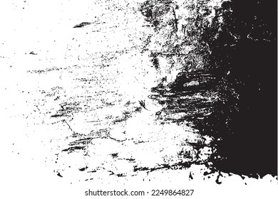 Wall texture black texture on white color background vector illustration.