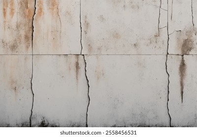 Wall texture. Cracks in a wall. Old weathered wall. cracked concrete wall texture background